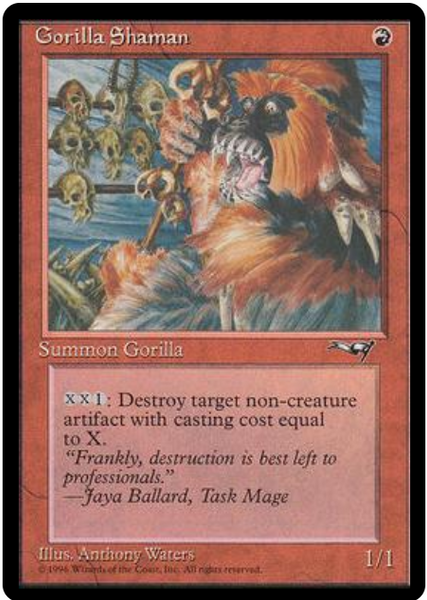 Alliances (R): Gorilla Shaman (Facing Left)