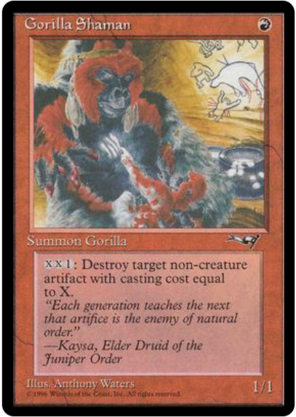 Alliances (R): Gorilla Shaman (Facing Right)