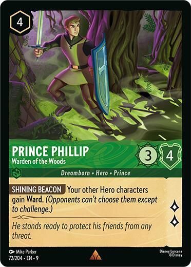 9FAB 072 Prince Phillip - Warden of the Woods (R)