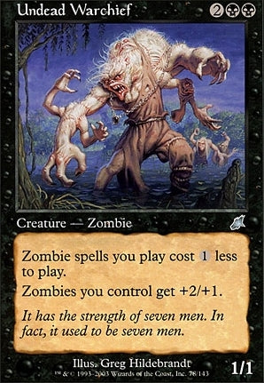 SCG 078 Undead Warchief (U)