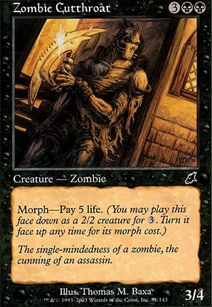 SCG 081 Zombie Cutthroat (C)