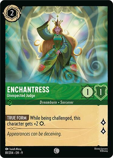 9FAB 081 Enchantress - Unexpected Judge (C)