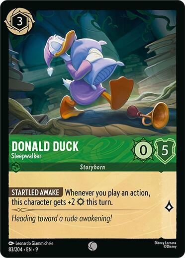 9FAB 083 Donald Duck - Sleepwalker (C)