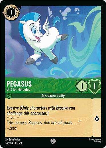 9FAB 084 Pegasus - Gift for Hercules (V.1) (C)