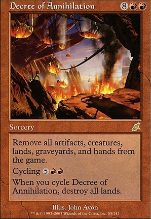 SCG 085 Decree of Annihilation (R)