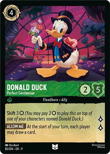 9FAB 085 Donald Duck - Perfect Gentleman (U)