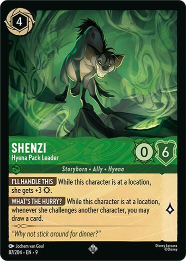 9FAB 087 Shenzi - Hyena Pack Leader (SR)