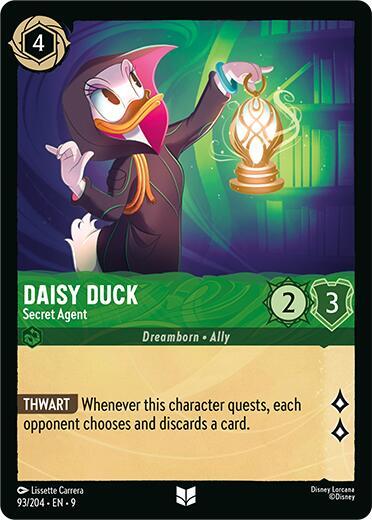 9FAB 093 Daisy Duck - Secret Agent (U)