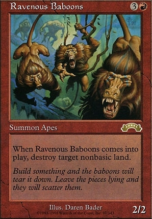 EXO 097 Ravenous Baboons (R)