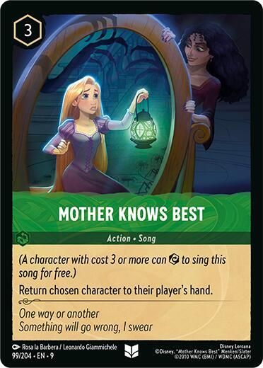 9FAB 099 Mother Knows Best (U)