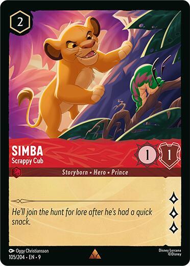 9FAB 105 Simba - Scrappy Cub (R)