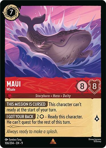 9FAB 106 Maui - Whale (R)