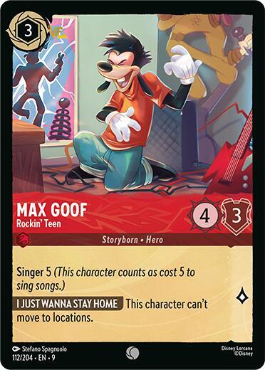 9FAB 112 Max Goof - Rockin' Teen (V.1) (C)
