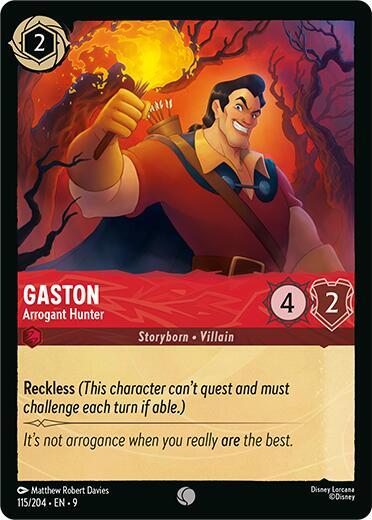 9FAB 115 Gaston - Arrogant Hunter (C)