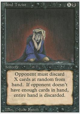 3rd Edition 117: Mind Twist (R)