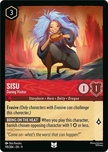 9FAB 119 Sisu - Daring Visitor (U)