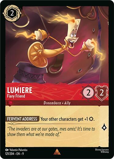 9FAB 121 Lumiere - Fiery Friend (R)