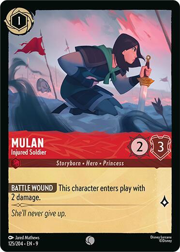 9FAB 125 Mulan - Injured Soldier (C)