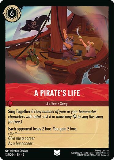9FAB 132 A Pirate's Life (U)