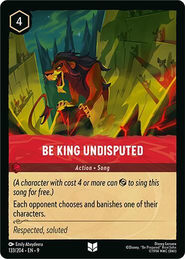 9FAB 133 Be King Undisputed (V.1) (U)