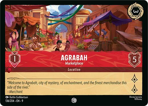 9FAB 136 Agrabah - Marketplace (C)