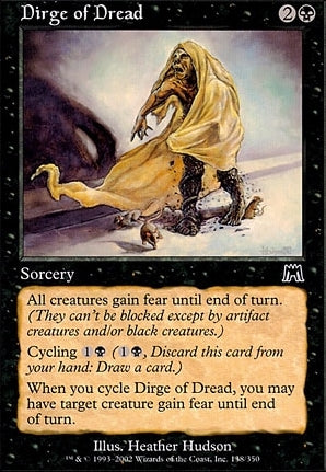 ONS 138 Dirge of Dread (C)
