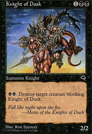TMP 140 Knight of Dusk (U)