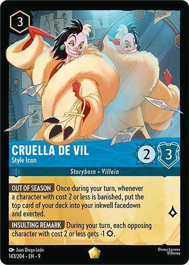 9FAB 143 Cruella De Vil - Style Icon (V.1) (L)