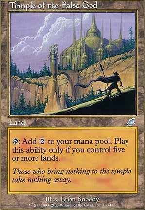 SCG 143 Temple of the False God (U)