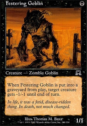 ONS 148 Festering Goblin (C)