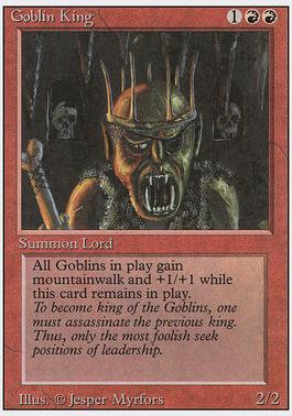 3rd Edition 155: Goblin King (R)