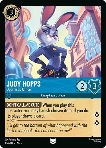9FAB 157 Judy Hopps - Optimistic Officer (U)