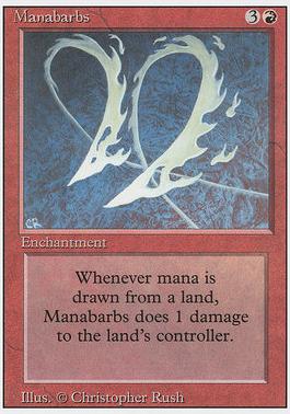 3rd Edition 165: Manabarbs (R)