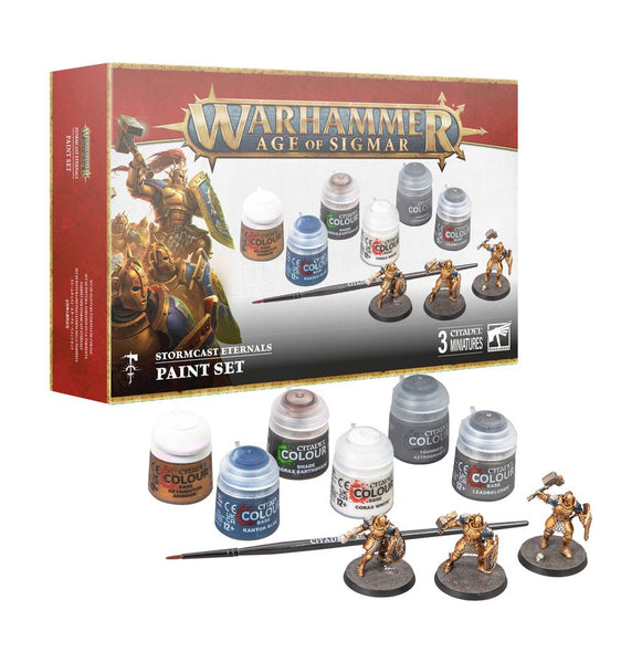 Stormcast Eternals Paints Set (PREORDER)