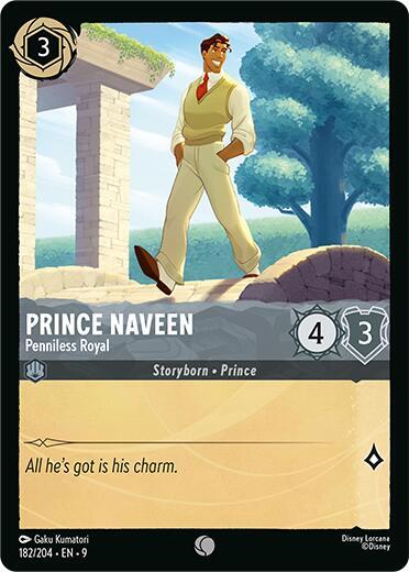 9FAB 182 Prince Naveen - Penniless Royal (C)