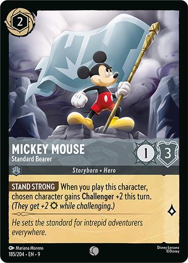 9FAB 185 Mickey Mouse - Standard Bearer (V.1) (C)
