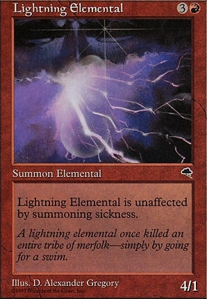 TMP 186 Lightning Elemental (C)