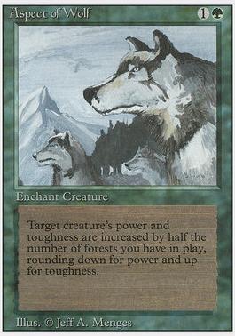 3rd Edition 186: Aspect of Wolf (R)