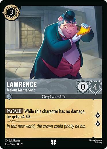 9FAB 187 Lawrence - Jealous Manservant (U)