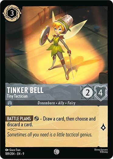 9FAB 189 Tinker Bell - Tiny Tactician (C)