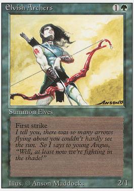 3rd Edition 193: Elvish Archers (R)