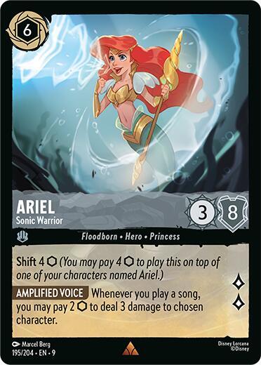 9FAB 195 Ariel - Sonic Warrior (R)