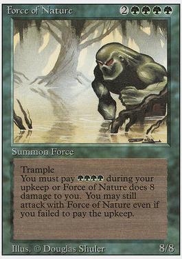 3rd Edition 196: Force of Nature (R)