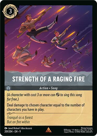 9FAB 201 Strength of a Raging Fire (R)