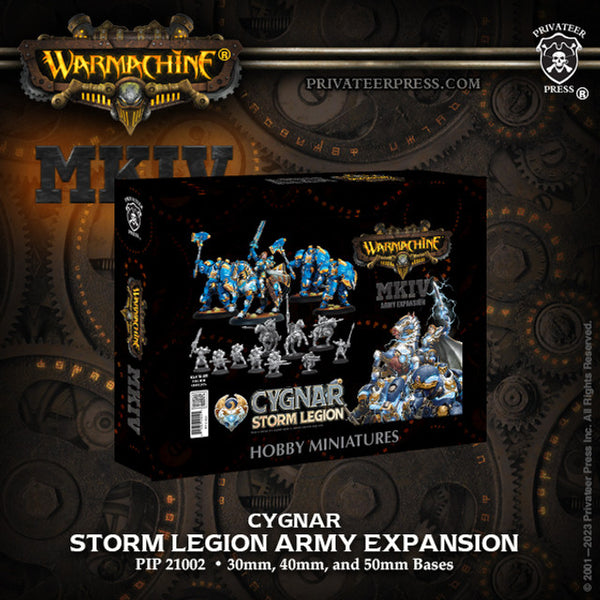 Cygnar: Storm Legion Army Expansion