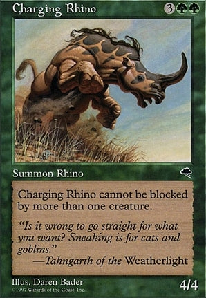 TMP 218 Charging Rhino (U)