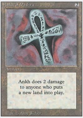 3rd Edition 233: Ankh of Mishra (R)