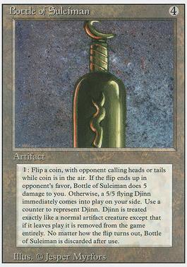 3rd Edition 237: Bottle of Suleiman (R)