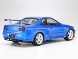 TAMIYA: 1/24 NISSAN SKYLINE GT-R V-SPEC II (R34)