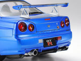 TAMIYA: 1/24 NISSAN SKYLINE GT-R V-SPEC II (R34)